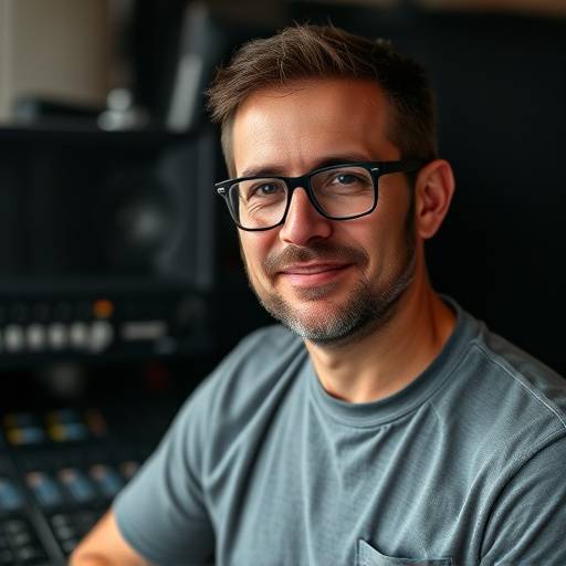 Foto de Pedro Alves, Técnico de Som